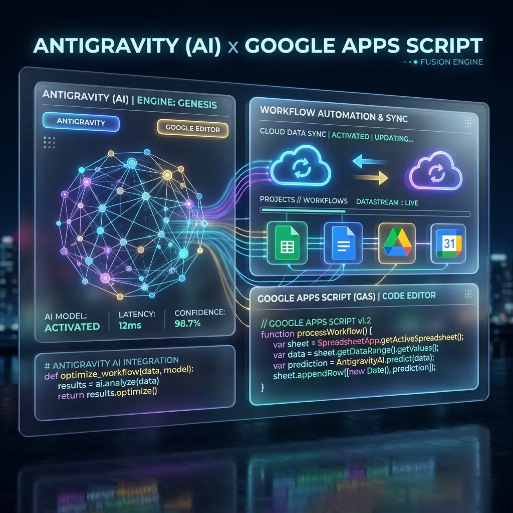 'Antigravity x Google Apps Script : L''Ère de l''Automatisation Cloud Directe'
